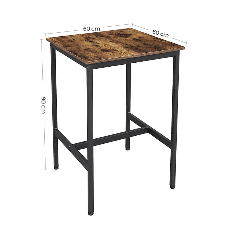 High Dining Table set for 2, 2 Counter Barstools and 1 High Table