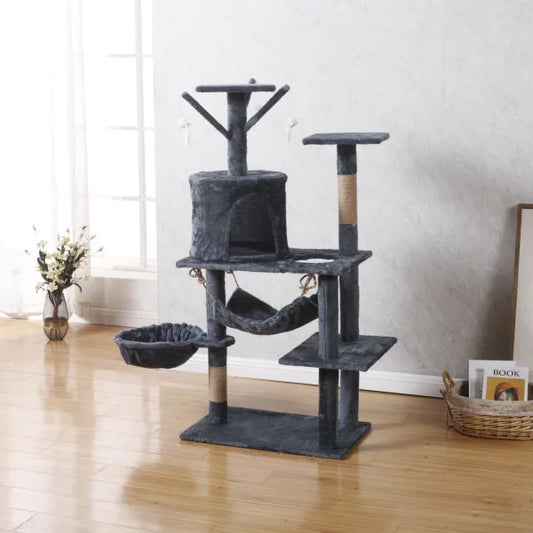 MMW 3-6 Layers Large Cat Climbing Frame Kitten Nest Beds Sisal Rope Cat Tower for Cats Grinding Paws Cats Toys Cat Accessories