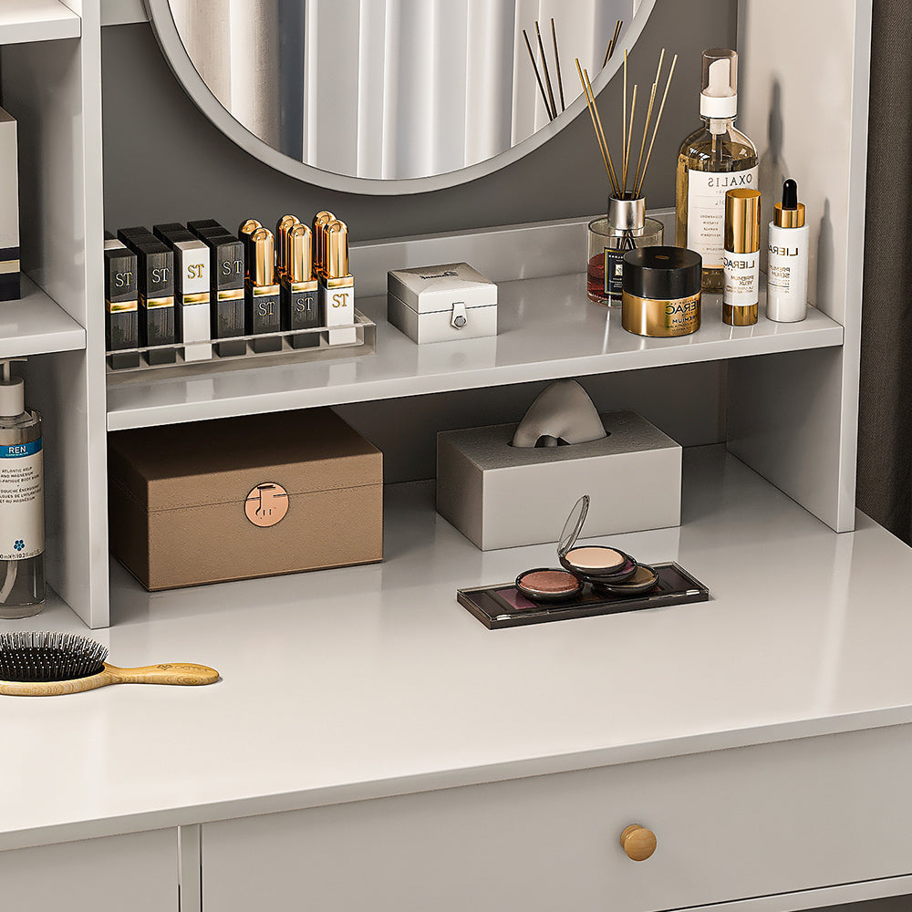 Vanity Dressing Table with 80 x 40 x 128 CM