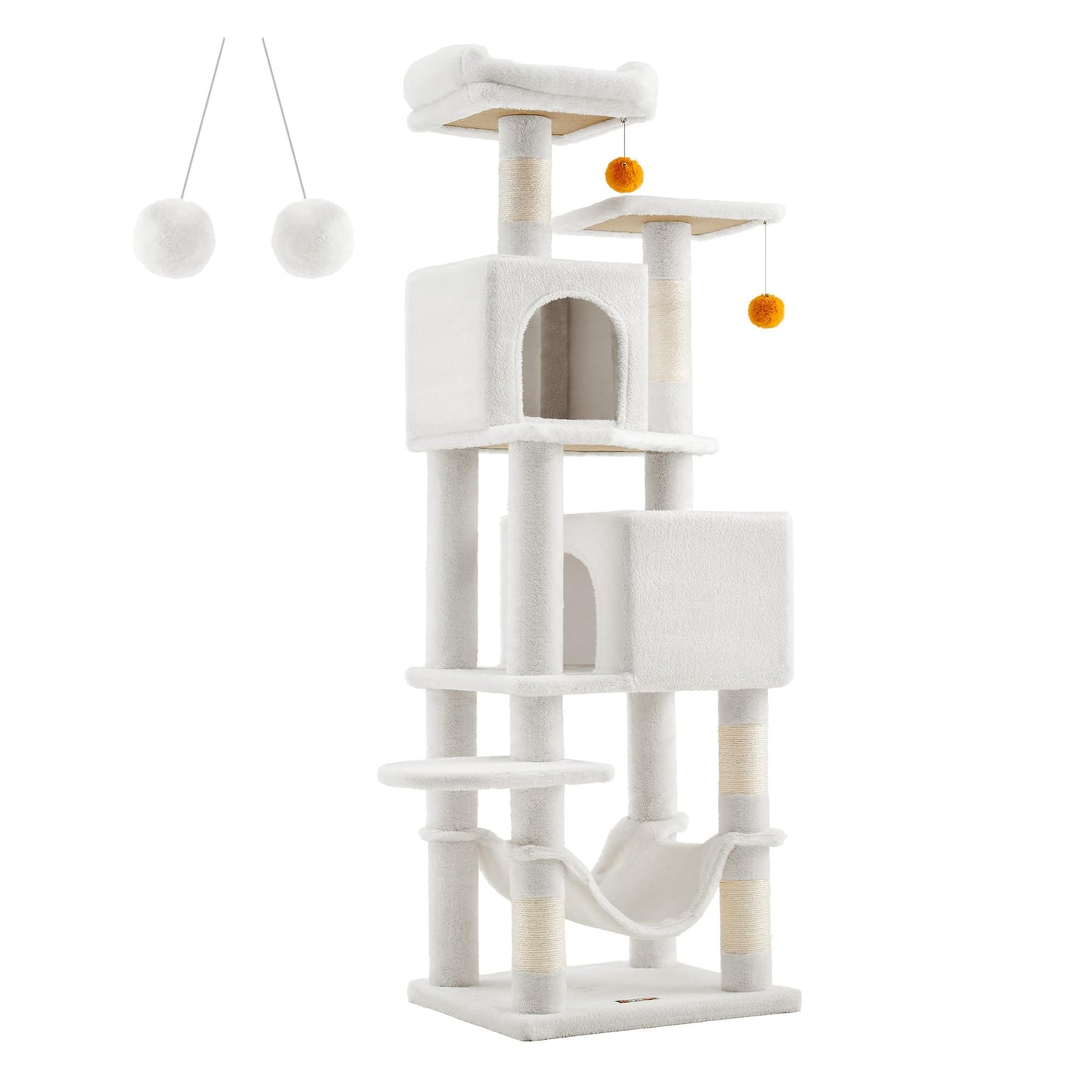Cat Tree 2 Perches 2 Caves