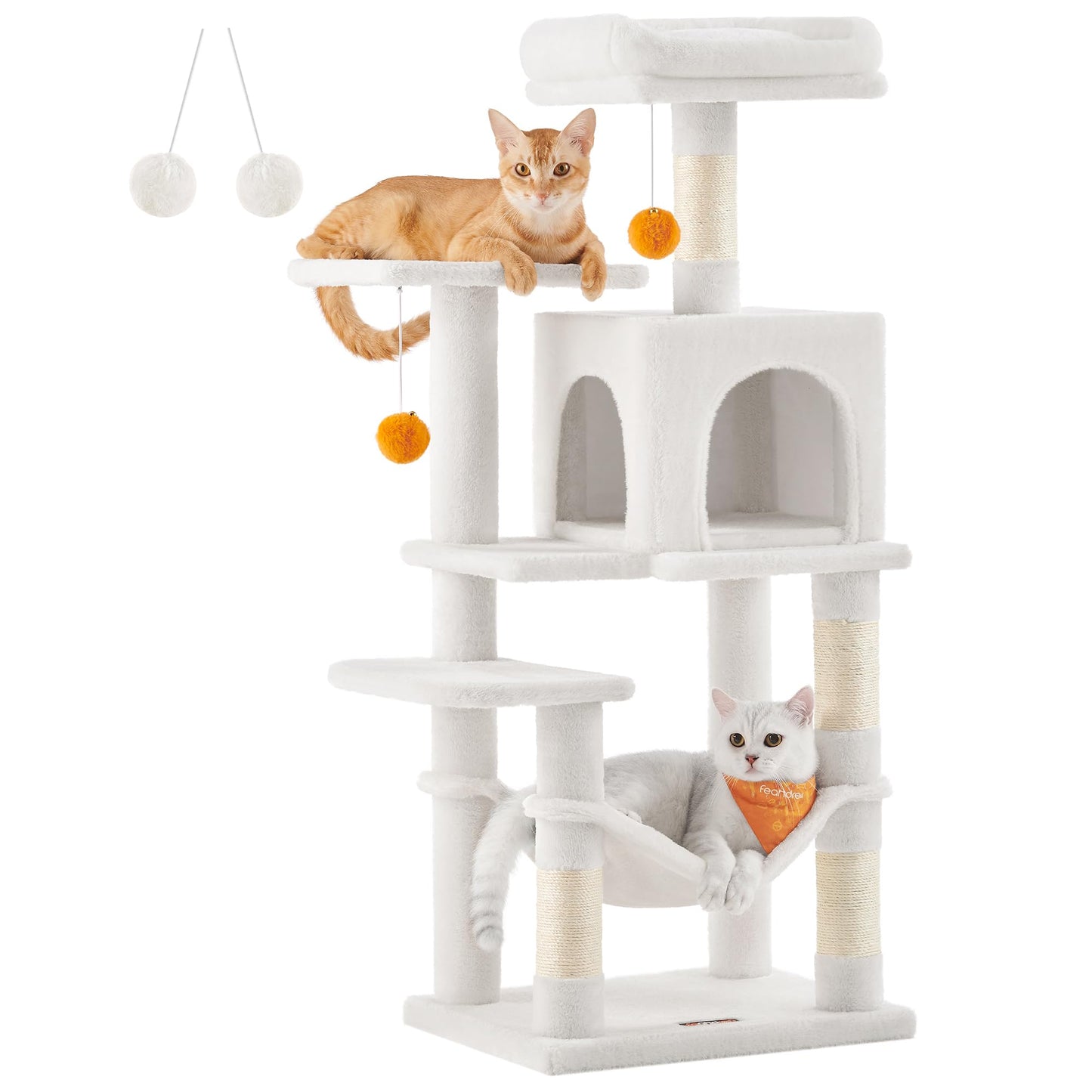 Cat Tree 2 Perches 2 Caves