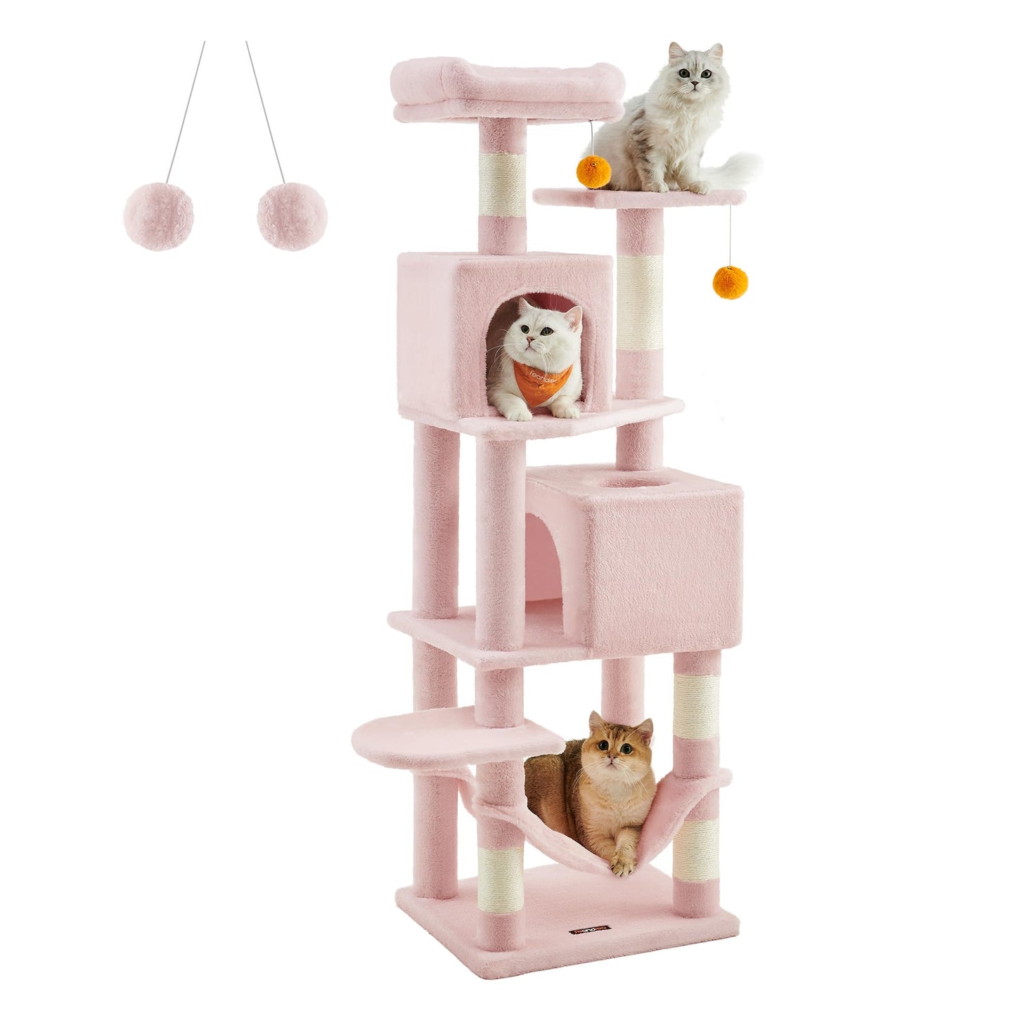 Cat Tree 2 Perches 2 Caves