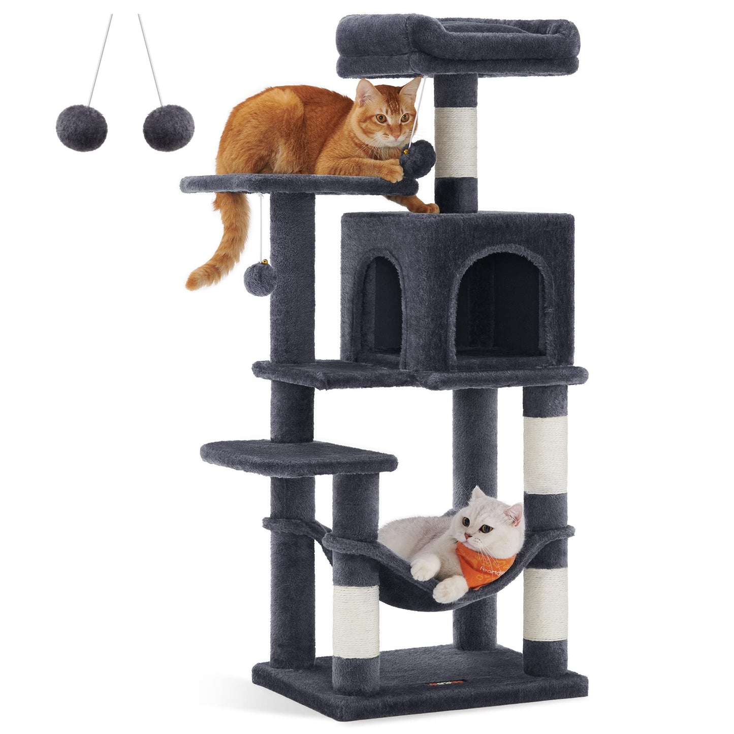 Cat Tree 2 Perches 2 Caves