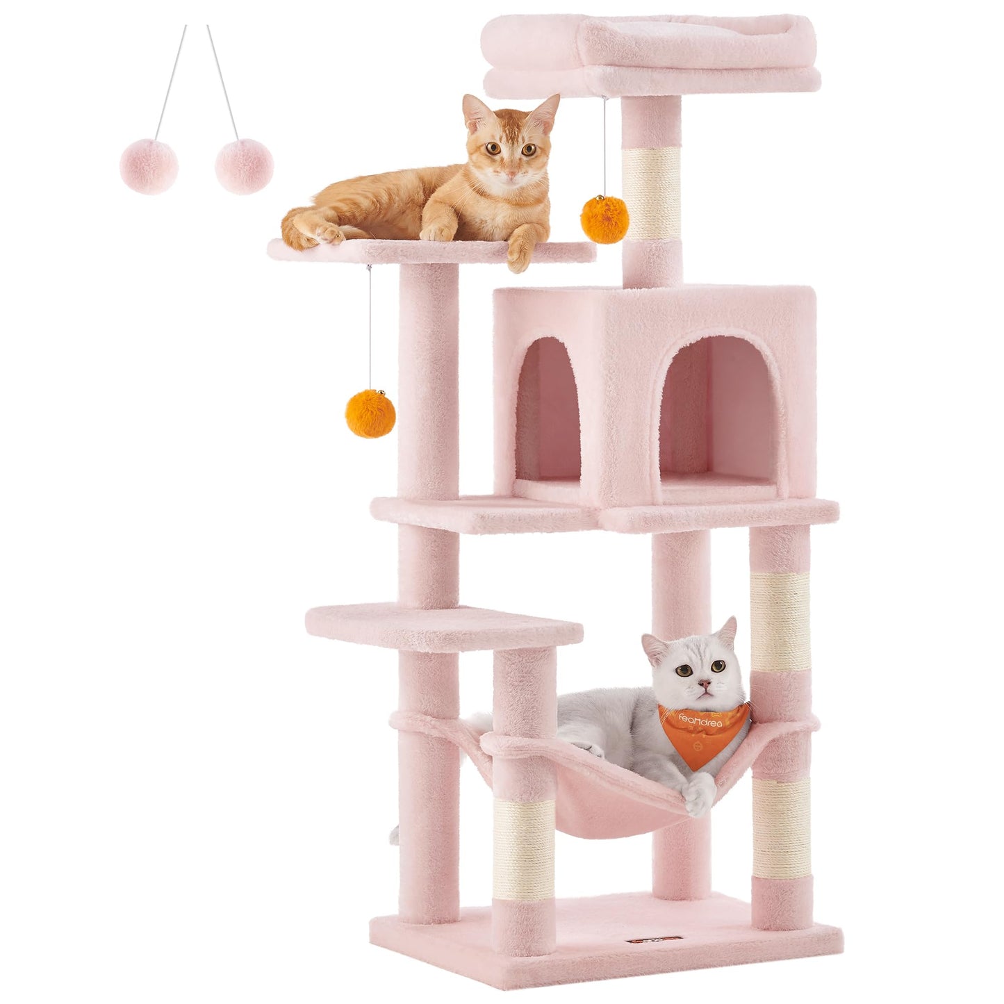 Cat Tree 2 Perches 2 Caves
