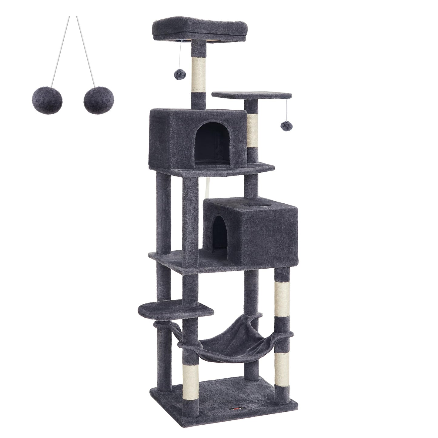 Cat Tree 2 Perches 2 Caves