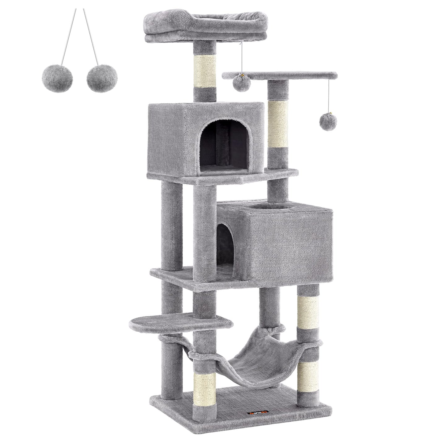 Cat Tree 2 Perches 2 Caves