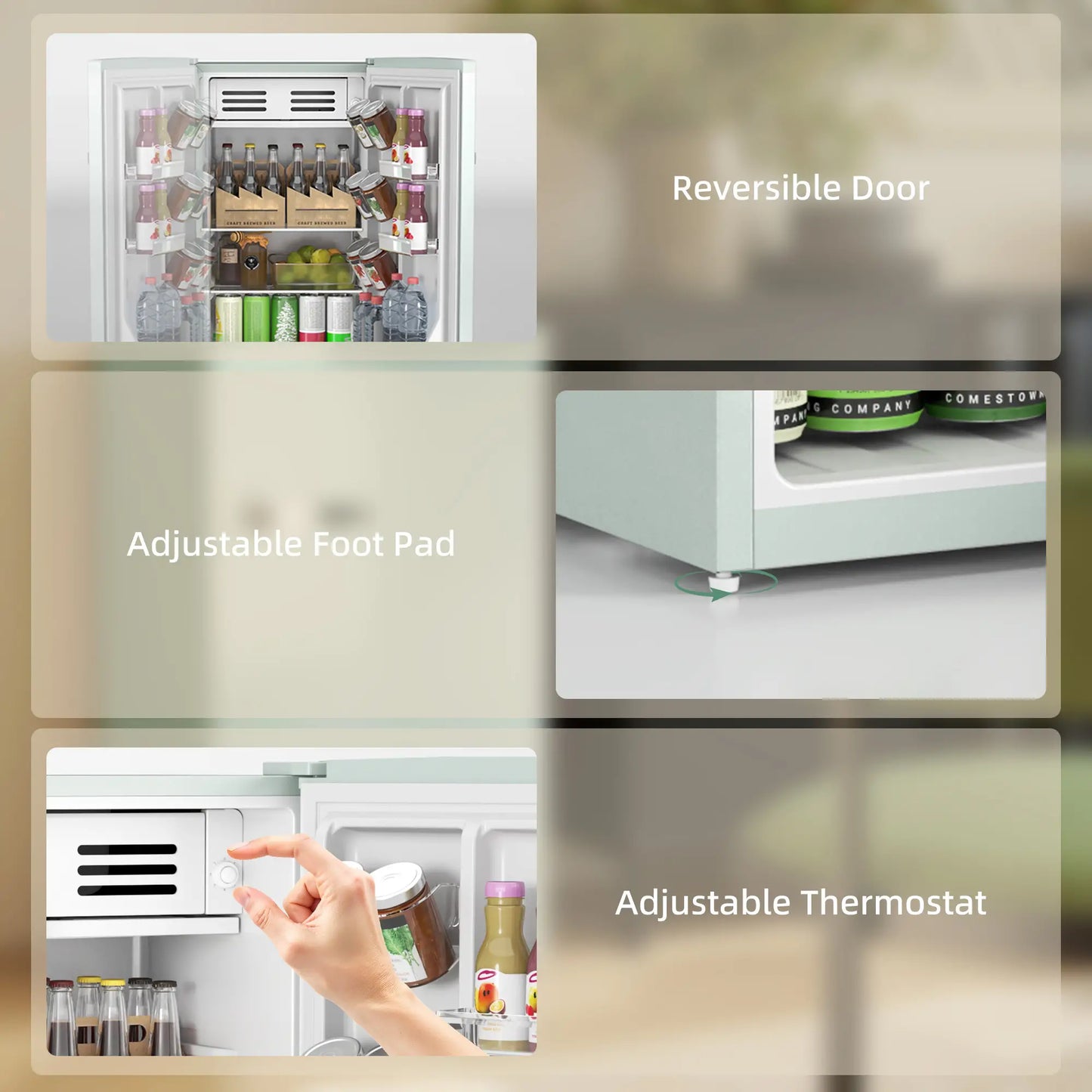 ChillMaster Retro Mini Fridge