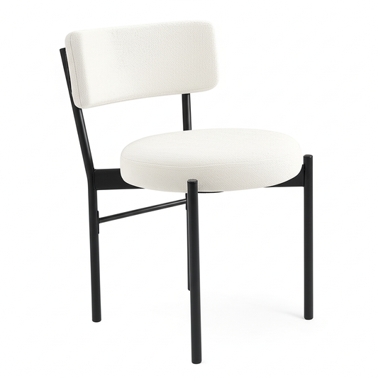 Boucle Dining Chairs for Kitchen, Living Room, Office and restaurant
