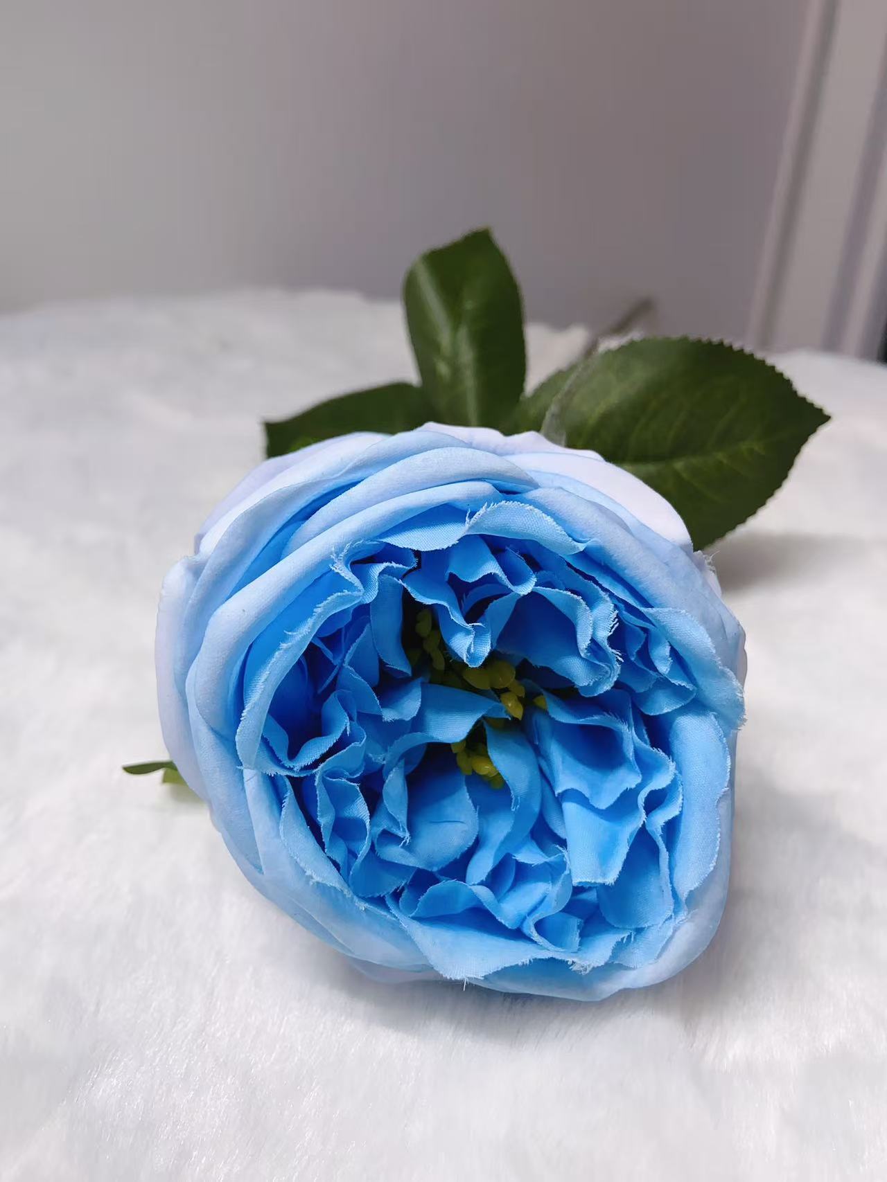 Rose Artifical Flowers With Realistic Texture (with 1 Head)