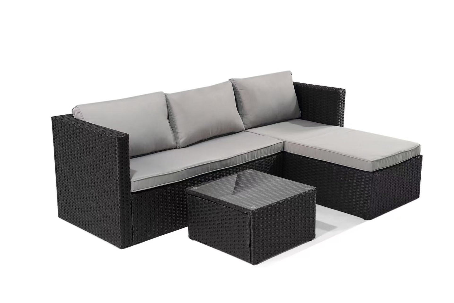 3-Piece Patio Sofa Set