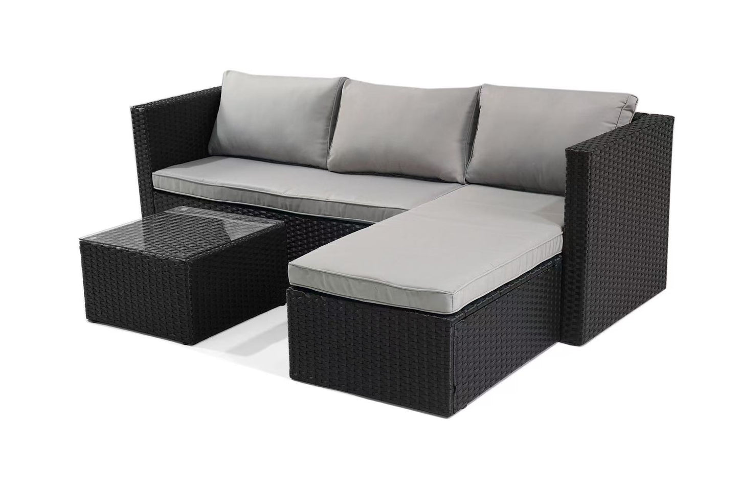 3-Piece Patio Sofa Set