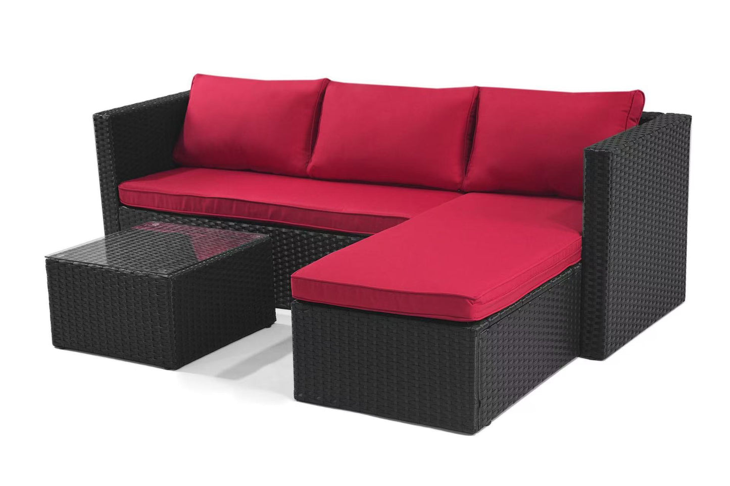 3-Piece Patio Sofa Set
