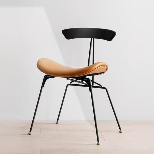 MMW Industrial Style Dining Chair Designer Light Luxury Retro Loft Wrought Iron Chair