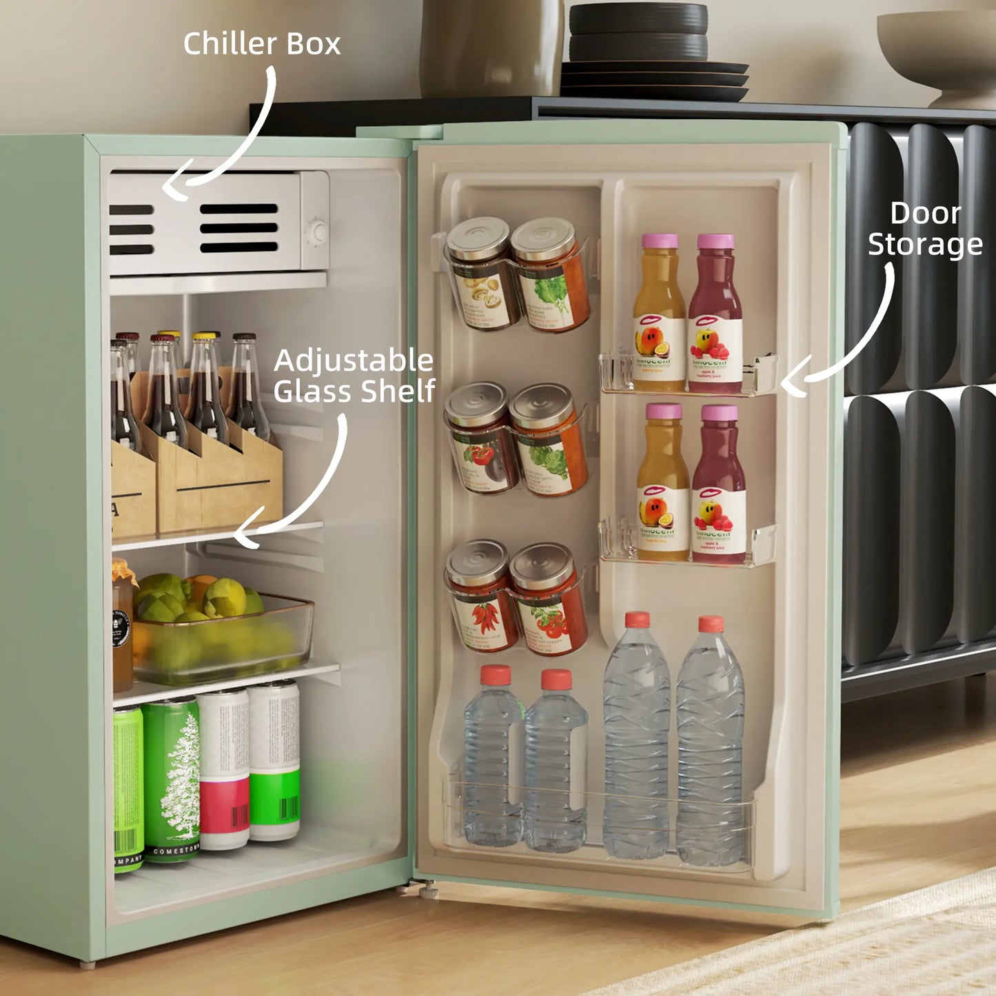 ChillMaster Retro Mini Fridge