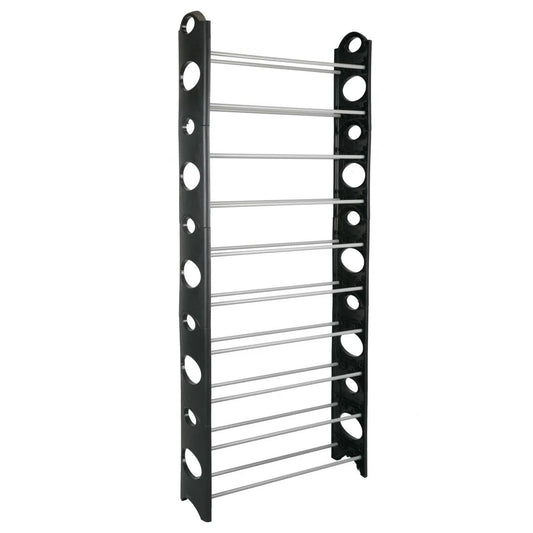 10-Tier Space-Saving Shoe Rack Organizer – Slim Vertical Storage Tower for Closets, Entryways, and Dorms (Holds 30 Pairs) Multi Market World Inc.