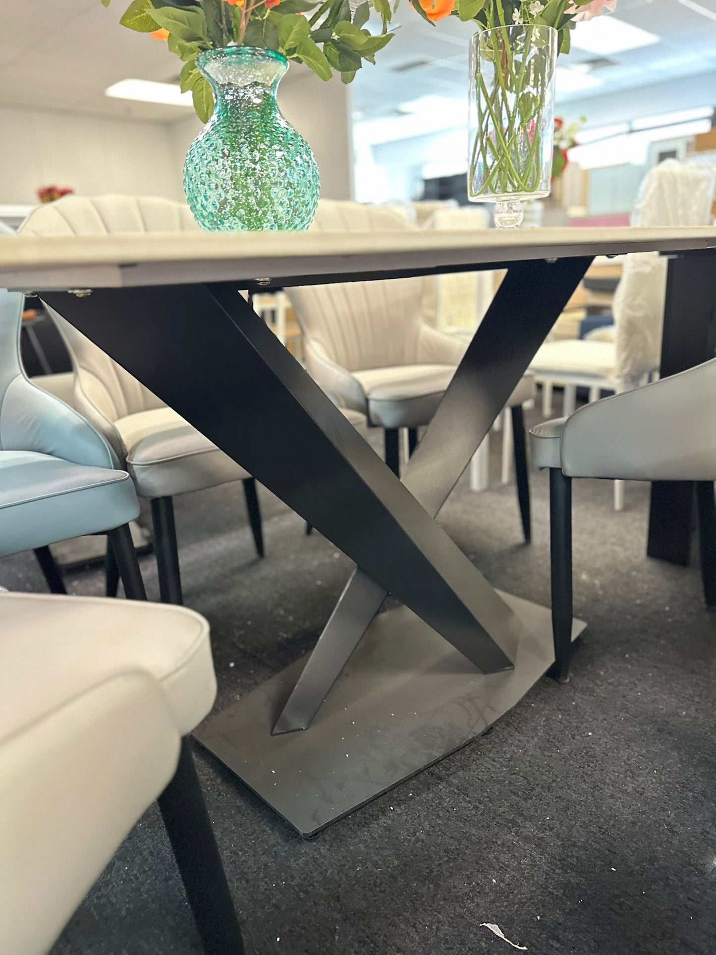 Sinted stone Dining Table