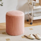 Velvet Ottoman with Storage, Vanity Chair Multi Market World Inc.