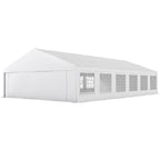 Large Outdoor Event Party Tent – 23' x 39' Commercial Wedding Canopy with Clear Church Windows Multi Market World Inc.