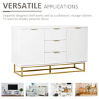 3-Drawer Sideboard, Contemporary Buffet Cabinet Multi Market World Inc.