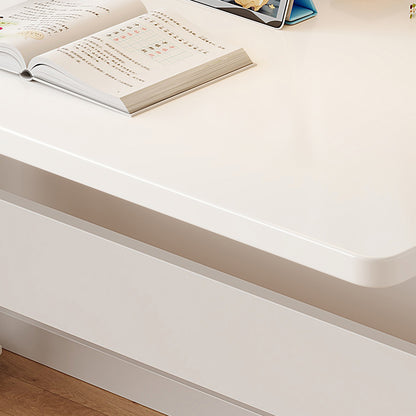 Portable Standing Desk, Ergonomic Handle Lift Table Height Adjustable, Additional Crossbeams, Modern Computer Workstations