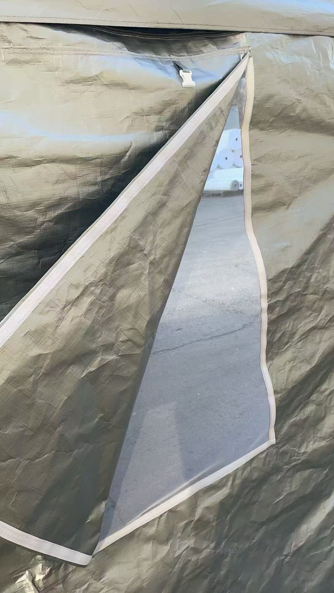 10 x 20 FT Heavy Duty Steel Silver Party Tent,  with Removable Sidewalls Multi Market World Inc.