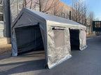 10 x 20 FT Heavy Duty Steel Silver Party Tent,  with Removable Sidewalls Multi Market World Inc.