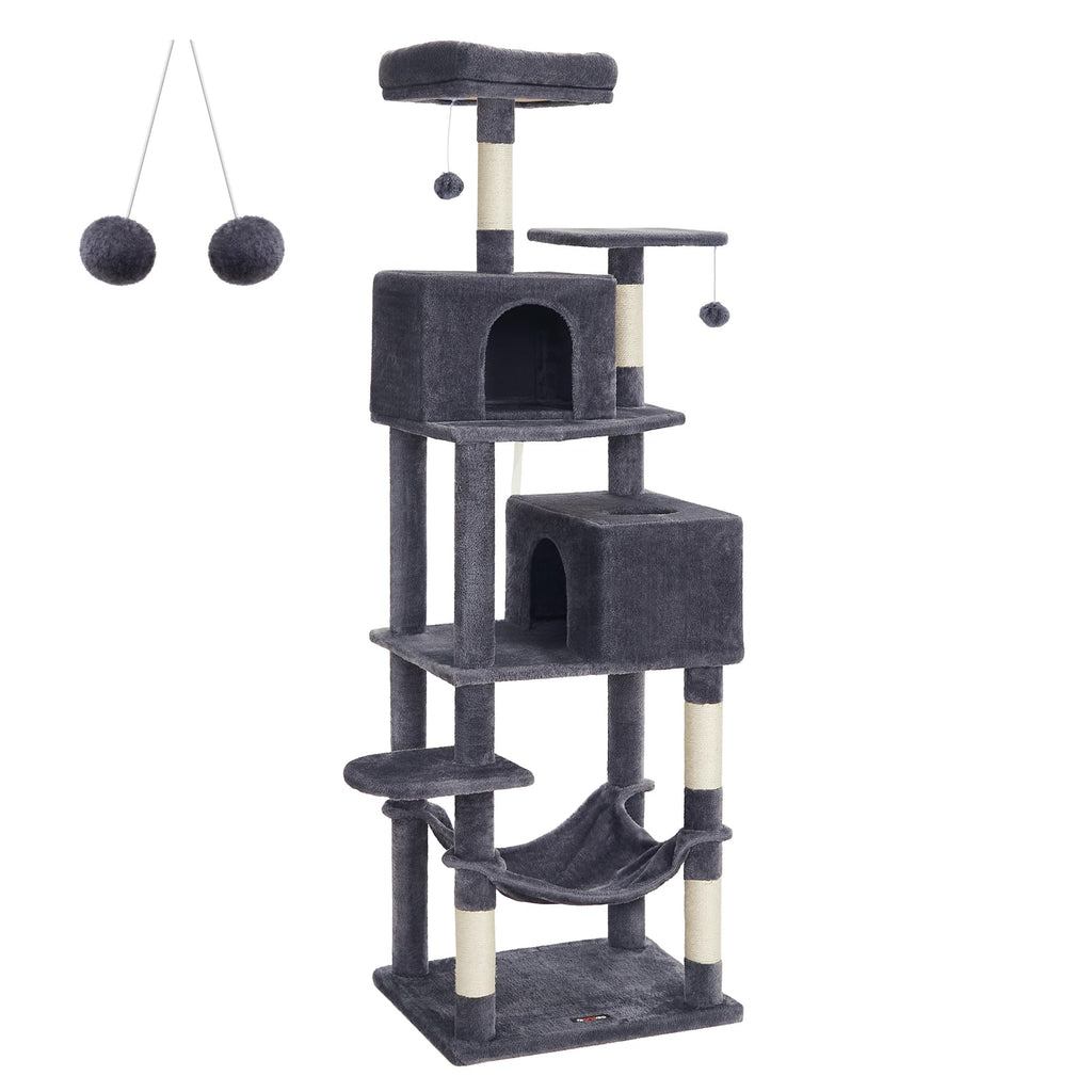 Cat Tree 2 Perches 2 Caves Multi Market World Inc.