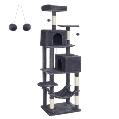 Cat Tree 2 Perches 2 Caves