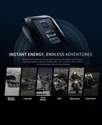 Car Battery Jump Starter/ Power Station, 1000A, 12V, dual USB outputs, including a QC18W port Multi Market World Inc.