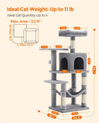 Cat Tree 2 Perches 2 Caves Multi Market World Inc.