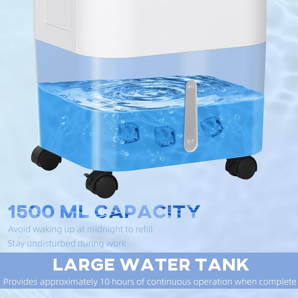 Portable Ice Cooling Fan with remote Multi Market World Inc.