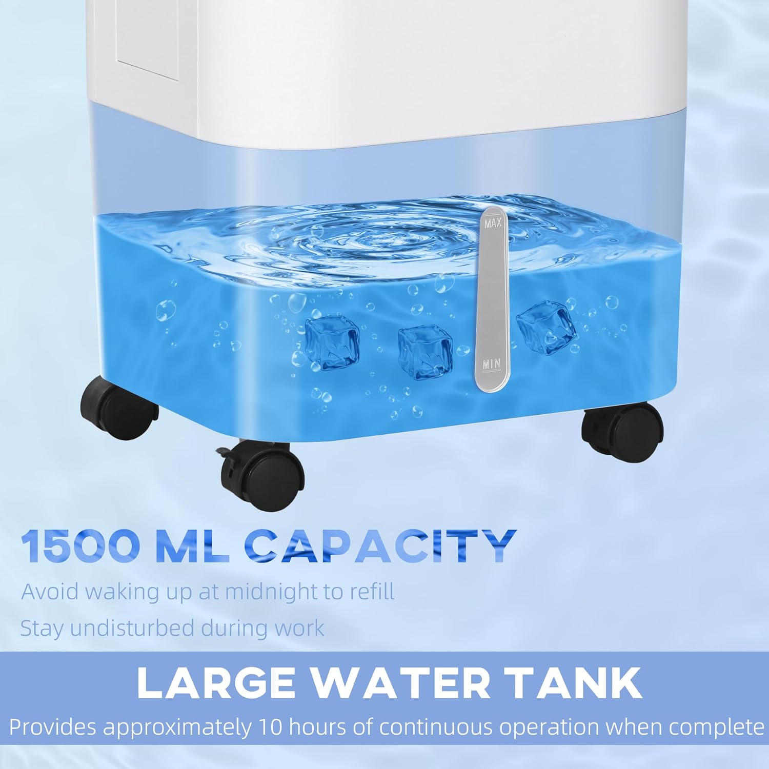 Portable Ice Cooling Fan with remote Multi Market World Inc.