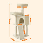 Cat Tree 2 Perches 2 Caves Multi Market World Inc.