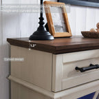 70" Farmhouse Fireplace TV Stand for TVs up to 80", Driftwood Gray Multi Market World Inc.