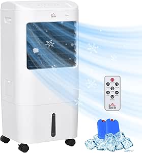 Portable Ice Cooling Fan with remote