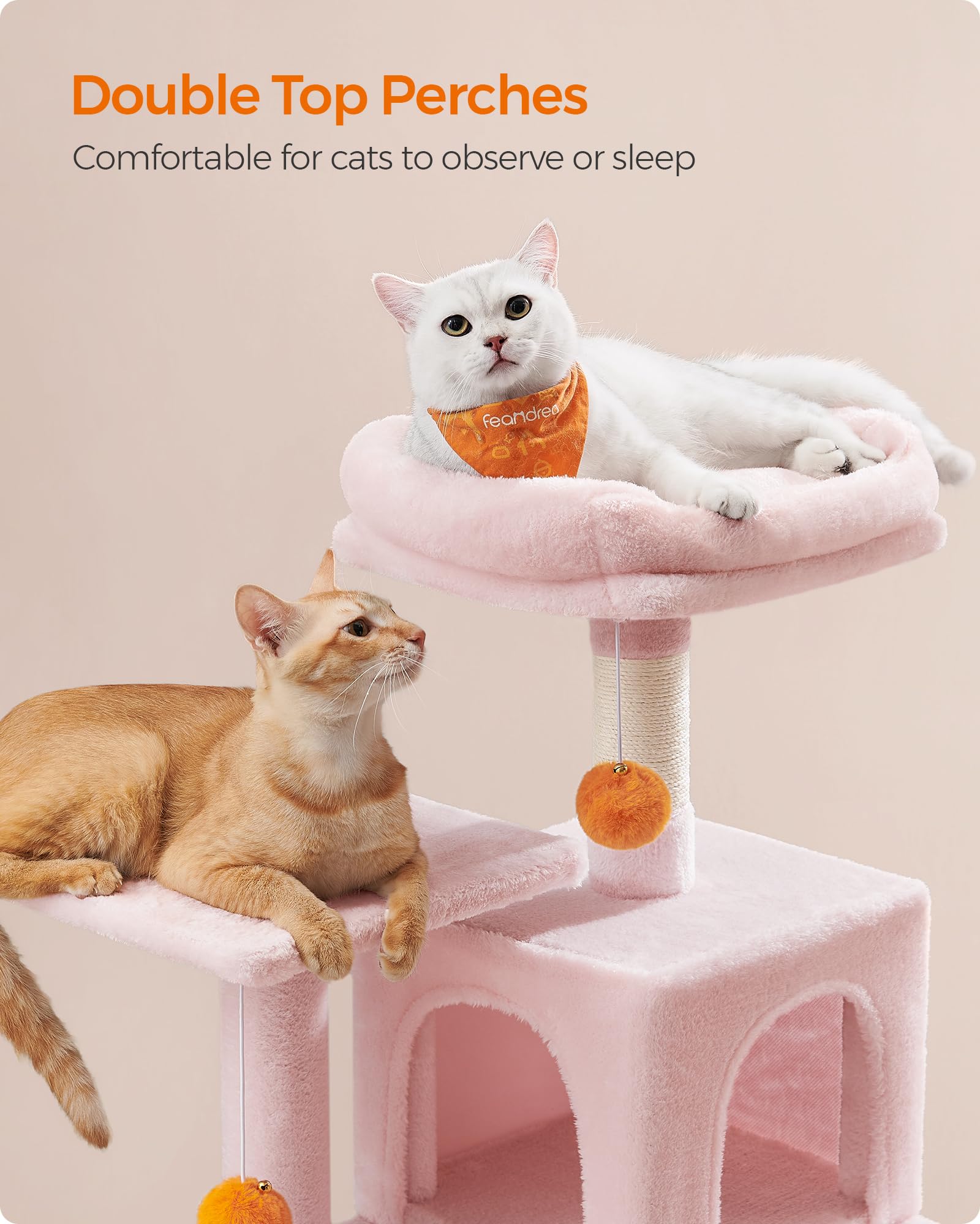 Cat Tree 2 Perches 2 Caves Multi Market World Inc.