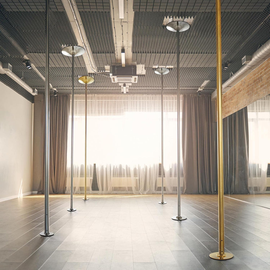 Heavy Duty Dance Pole, Silver, hold up to 500lb Multi Market World Inc.