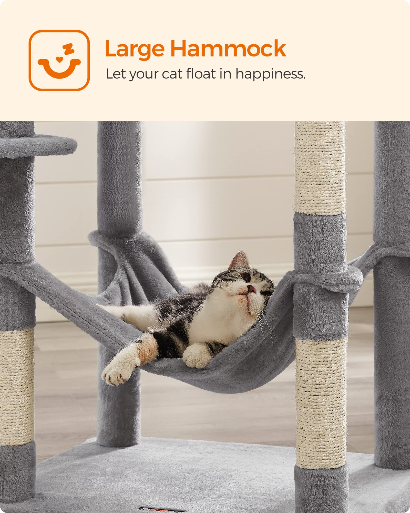 Cat Tree 2 Perches 2 Caves Multi Market World Inc.