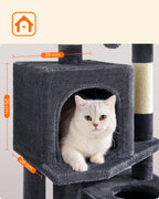 Cat Tree 2 Perches 2 Caves Multi Market World Inc.