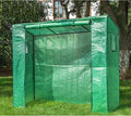2.5 x 6.56 ft Portable Indoor Outdoor Greenhouse with PE Cover and Zipper Door for Flower and Plant Growth Multi Market World Inc.