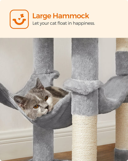 Cat Tree 2 Perches 2 Caves