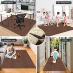 39" X 55" , Office Chair Mat, Carpet , Rug ,  Non Slip Floor Protector Multi Market World Inc.