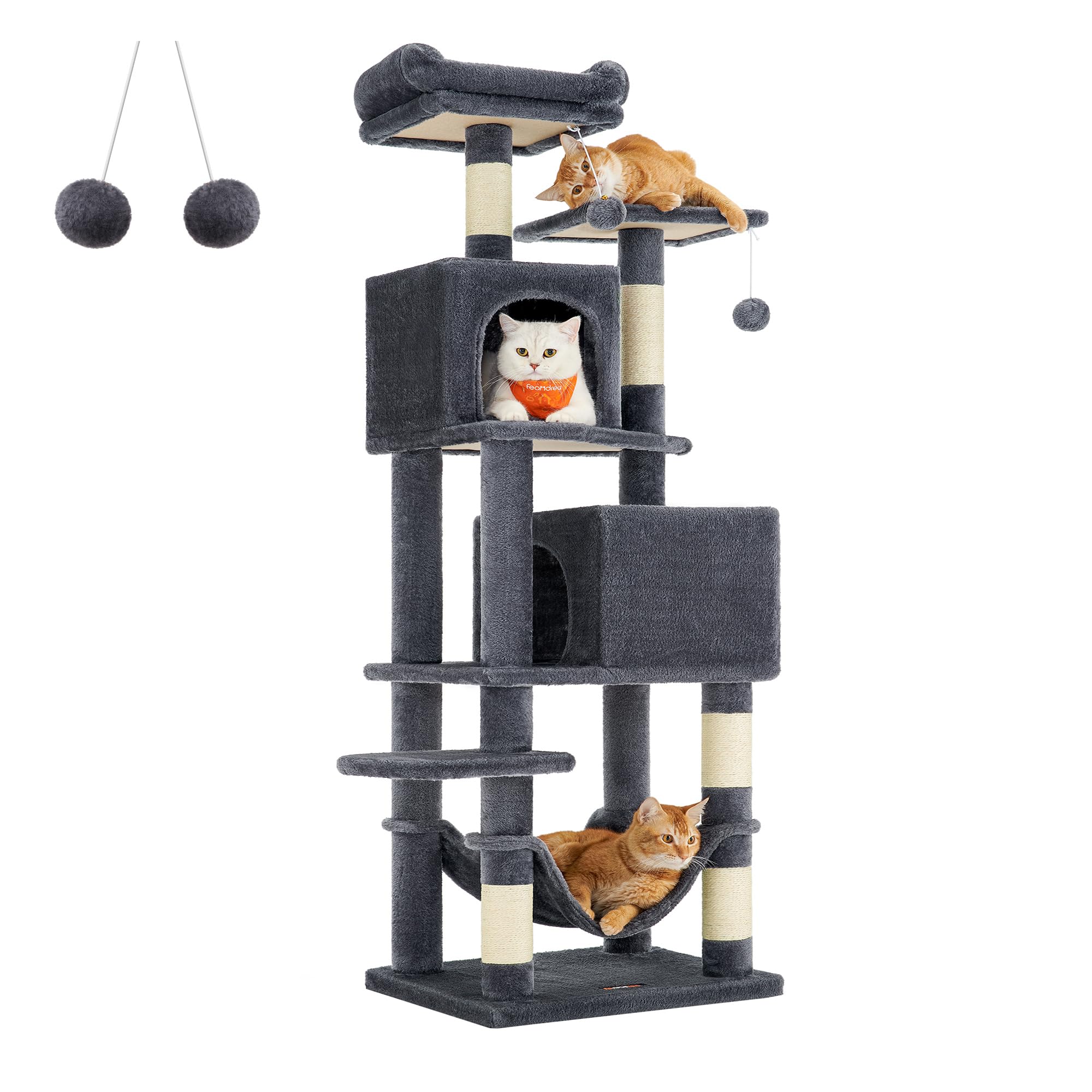 Cat Tree 2 Perches 2 Caves Multi Market World Inc.