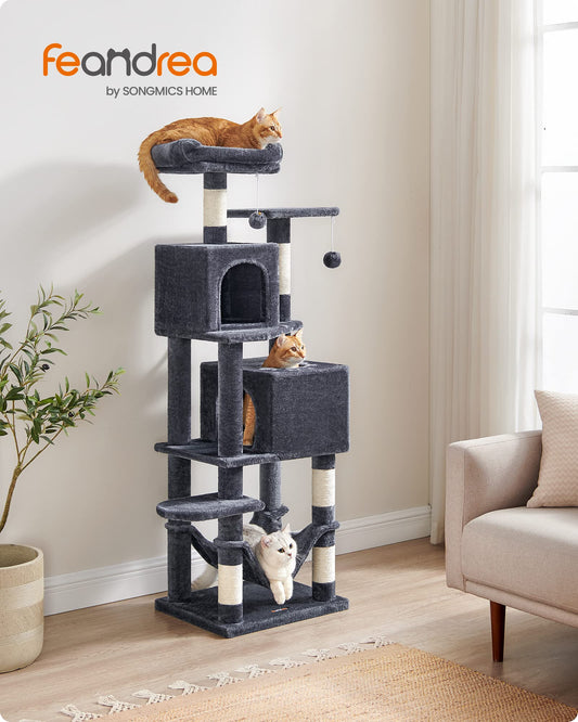 Cat Tree 2 Perches 2 Caves