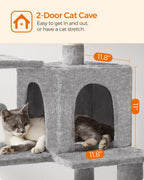 Cat Tree 2 Perches 2 Caves Multi Market World Inc.