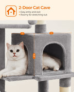 Cat Tree 2 Perches 2 Caves Multi Market World Inc.