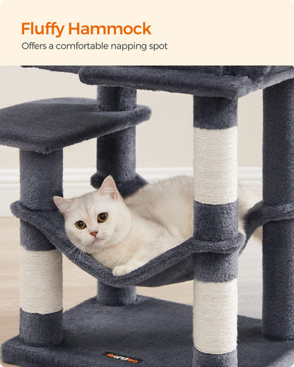 Cat Tree 2 Perches 2 Caves