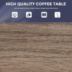 4-Piece Patio Furniture Set with All-Aluminum Rust-Resistant Frame, 2 Accent Chairs, Loveseat, and Faux Teak Coffee Table (fd) Multi Market World Inc.