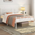 Metal Frame Bed, Black, Twin size,  Iron Headboard and Footboard Multi Market World Inc.