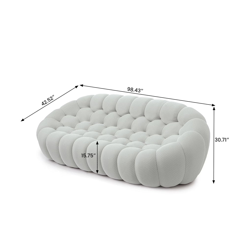 Sculptural Cloud Bubble Sofa, Ottoman Multi Market World Inc.